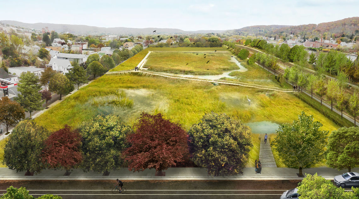 Proposed new green infrastructure